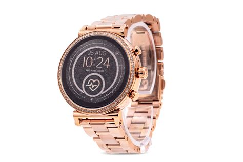 michael kors gen 4 smartwatch review|rose gold mk smart watch.